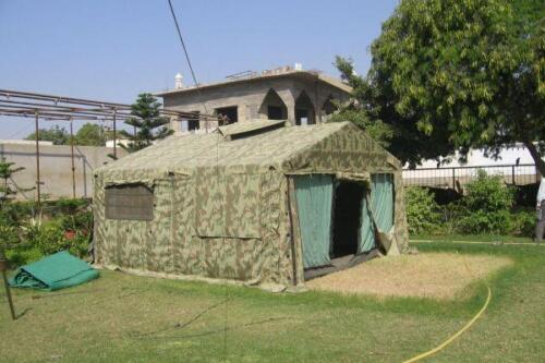 ARMY TENT CENTER POLE SQUARE